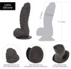 Addiction 100% Silicone Ben 7 Black "